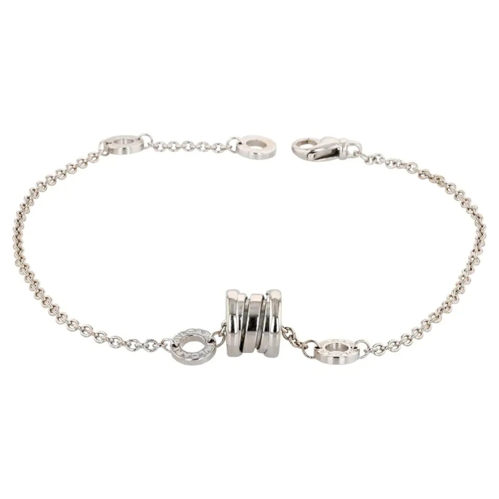 AUTHENTIC BVLGARI Bracelet B-Zero 18K White gold, NEW.